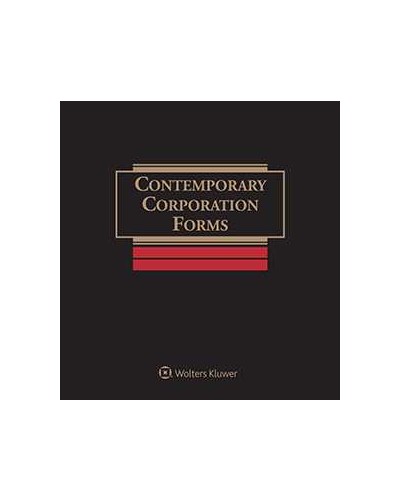 Contemporary Corporation Forms, 2nd Edition (1-year Online Subscription)