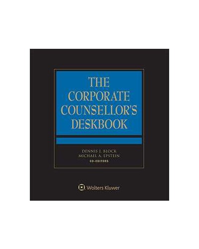 Corporate Counsellor's Deskbook, 5th Edition (1-year Online Subscription)