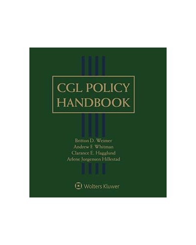 CGL Policy Handbook, 3rd Edition (1-year Online Subscription)