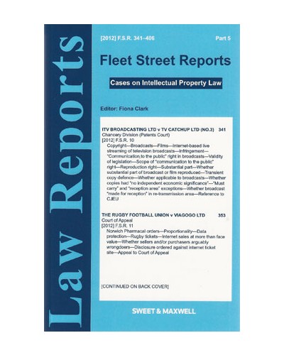 Fleet Street Reports: Issues and Bound Volume