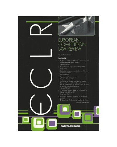 European Competition Law Review: Issues Only