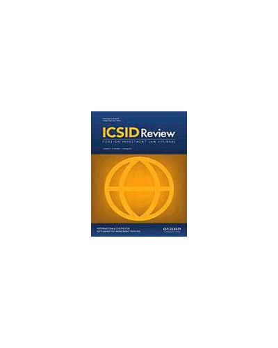 ICSID Review: Foreign Investment Law Journal: Print Only