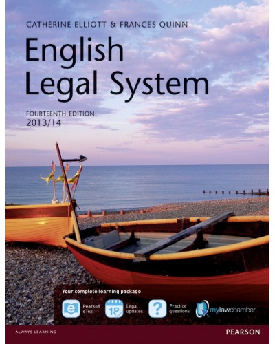 English Legal System, mylawchamber premium pack, 14th Edition