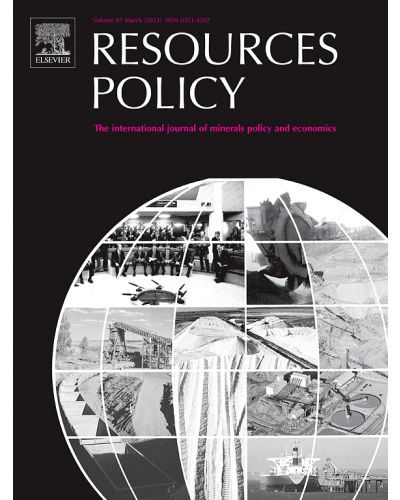 Resources Policy: The International Journal of Minerals Policy and Economics - Print Subscription