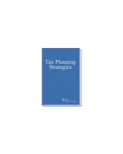 Tax Planning Strategies (2012-2013)