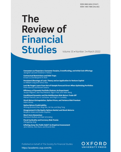 The Review of Financial Studies: Print + Online