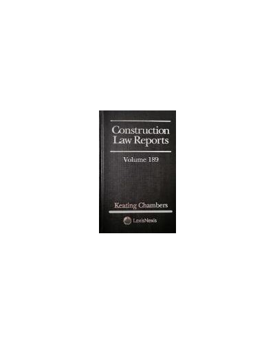 Construction Law Reports