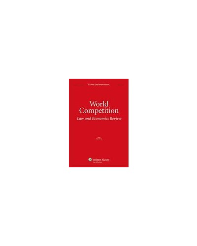 World Competition: Law and Economics Review - Print Only