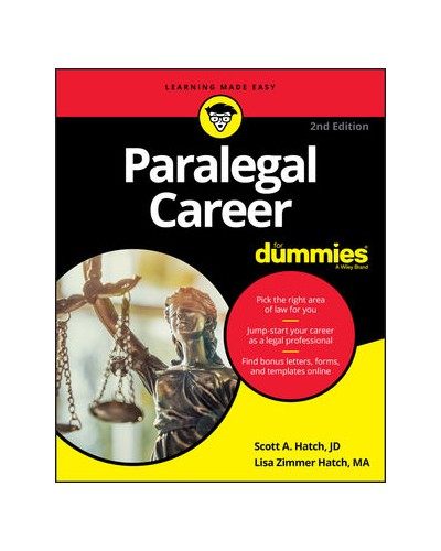 Paralegal Career For Dummies, 2nd Edition