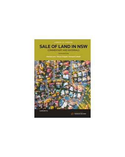 Sale of Land in NSW: Commentary and Materials, 5th Edition