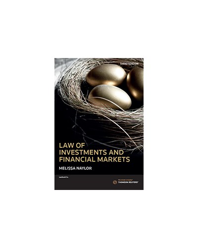 Law of Investments and Financial Markets, 3rd Edition