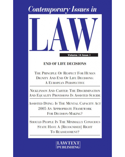 Contemporary Issues in Law