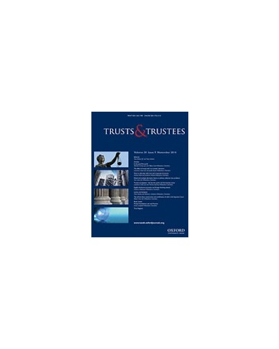 Trusts and Trustees: Journal - Print Only