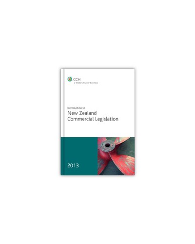 Introduction to New Zealand Commercial Legislation 2013