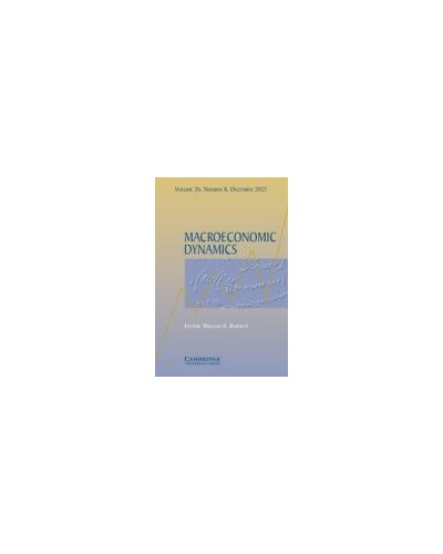 Macroeconomics Dynamics: Online Only