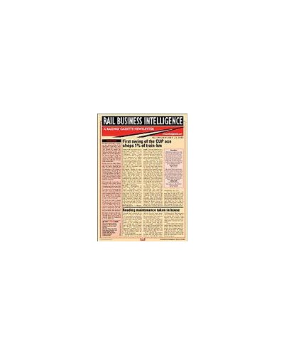 Rail Business Intelligence - Print Only