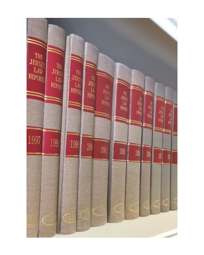 The Jersey Law Reports: Bound Volumes Only