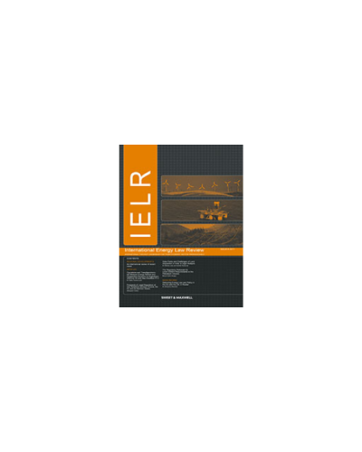 International Energy Law Review: Issues Only