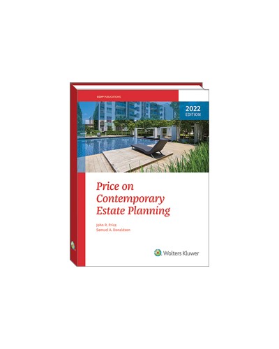 Price on Contemporary Estate Planning (2022)