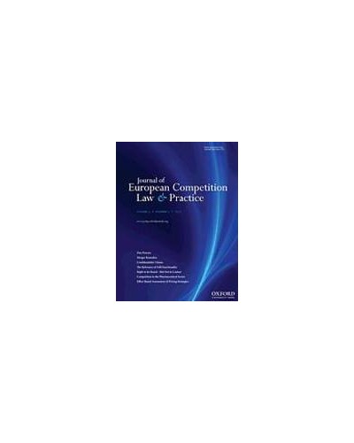 Journal of European Competition Law and Practice: Print + Online