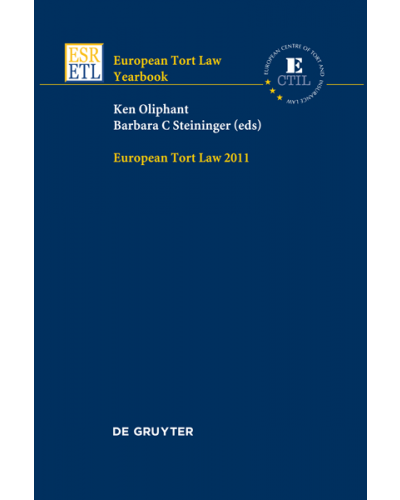 European Tort Law Yearbook: Print
