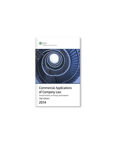 Commercial Applications of Company Law 2014 (15th edition)