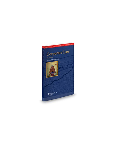 Bainbridge's Corporate Law, 3th Edition
 (Concepts and Insights Series)