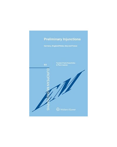 Preliminary Injunctions. Germany, England/Wales, Italy and France