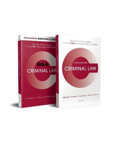 Criminal Law Revision Concentrate Pack