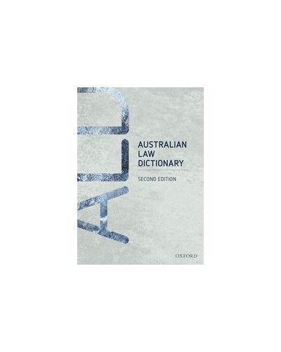 Australian Law Dictionary, 2nd Edition
