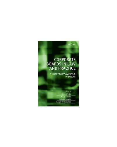 Corporate Boards in Law and Practice