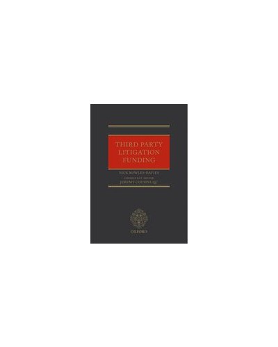 Third Party Litigation Funding
