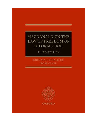 The Law of Freedom of Information, 3rd Edition