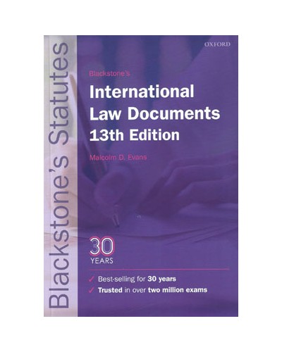 Blackstone's International Law Documents 13th Edition