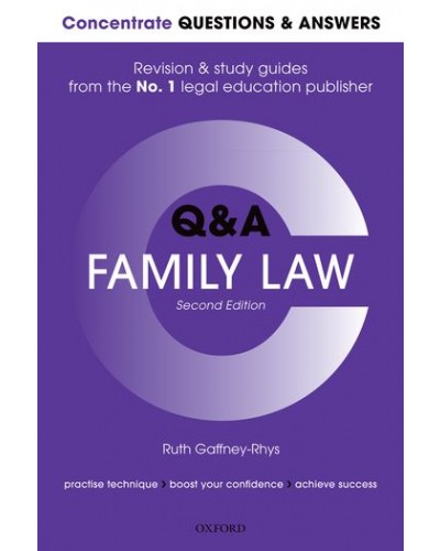 Concentrate Questions and Answers: Family Law 2nd Edition