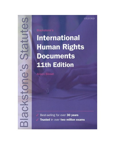 Blackstone's International Human Rights Documents 11th Edition