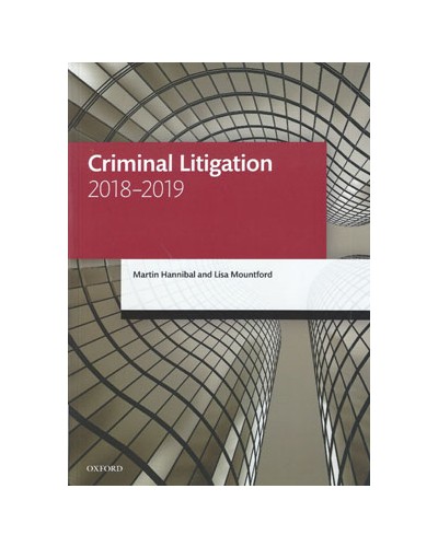 LPC: Criminal Litigation 2018-2019