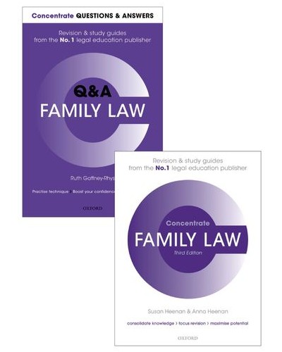 Family Law Revision Pack: Q&A and Concentrate