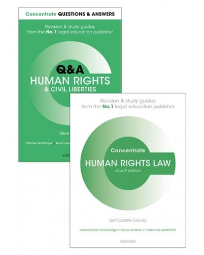 Human Rights Law Revision Pack: Q&A and Concentrate