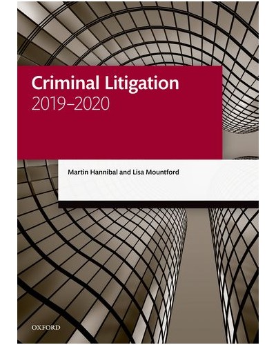 LPC: Criminal Litigation 2019-2020