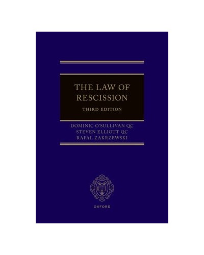 The Law of Rescission, 3rd Edition