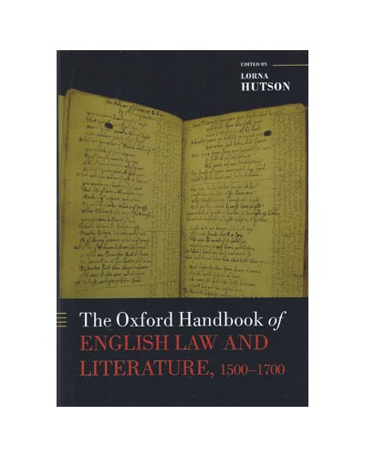 The Oxford Handbook of English Law and Literature, 1500-1700