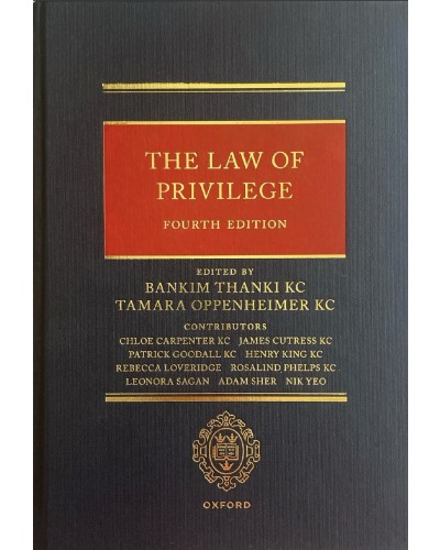 The Law of Privilege, 4th Edition