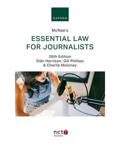 McNae's Essential Law for Journalists 28th ed