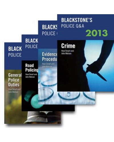 Blackstone's Police Q&A: Four Volume Pack 2013 (Eleventh Edition)