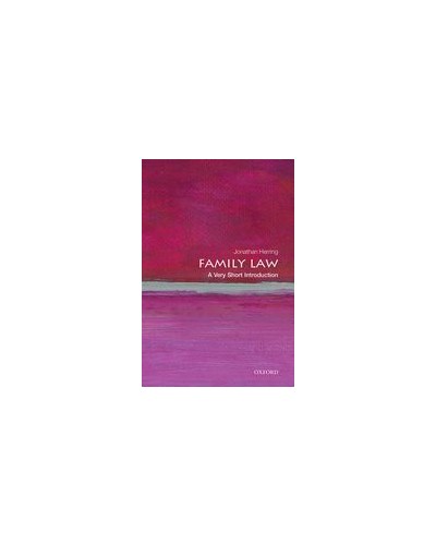 Family Law: A Very Short Introduction