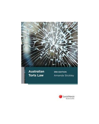 Australian Torts Law, 3rd Edition