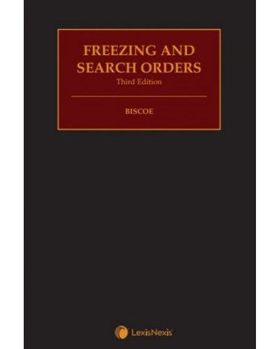 Freezing and Search Orders 3rd Edition