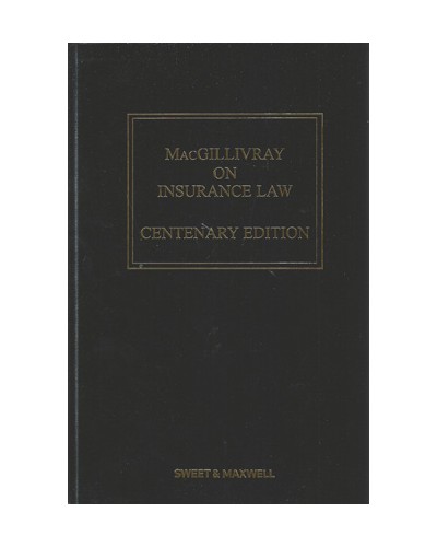 MacGillivray on Insurance Law, 12th Edition