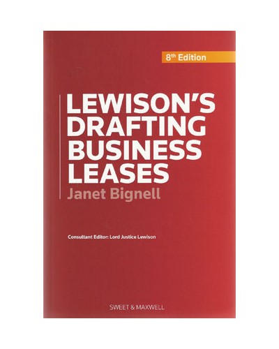 Lewison's Drafting Business Leases, 8th Edition